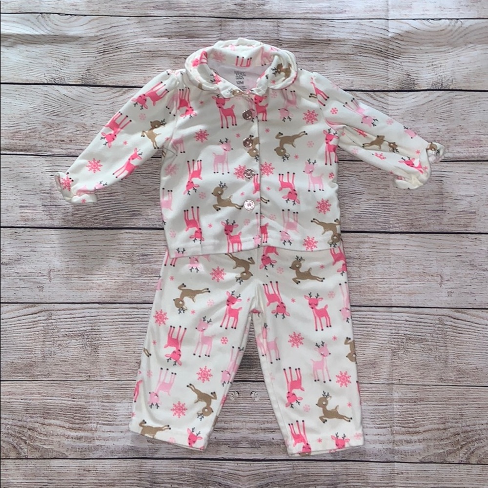 Cozy reindeer pajamas